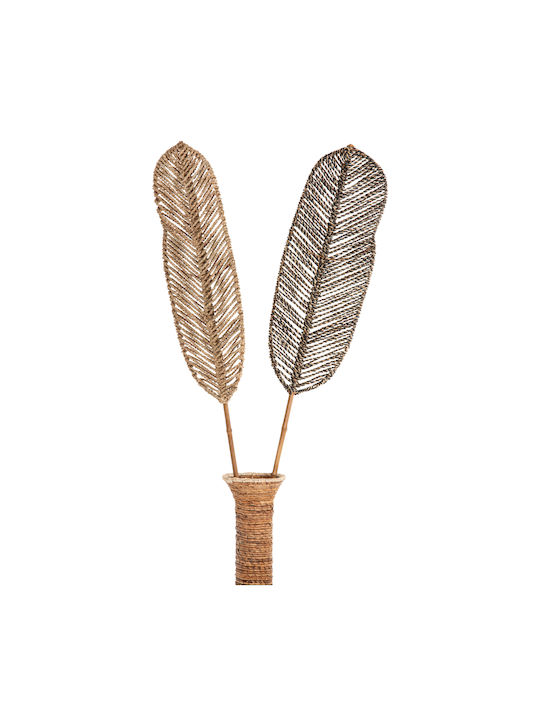 Decorative Feather Bamboo Black 200cm Freebox