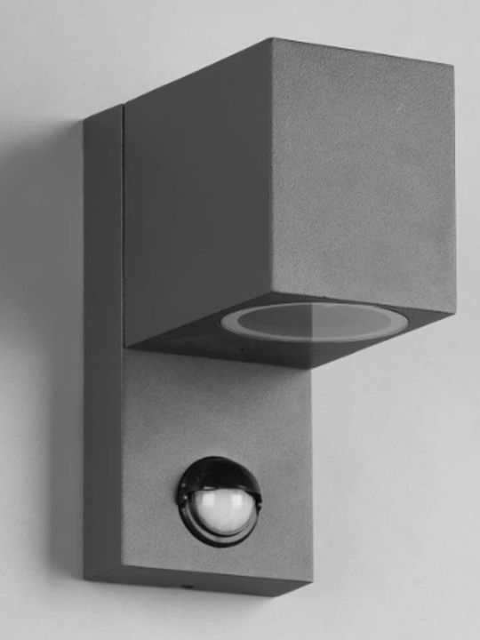 Trio Lighting Roya Επιτοίχιο Εξωτερικό Σποτ GU10 IP44 Διπλής Δέσμης 7x11.6x15εκ.