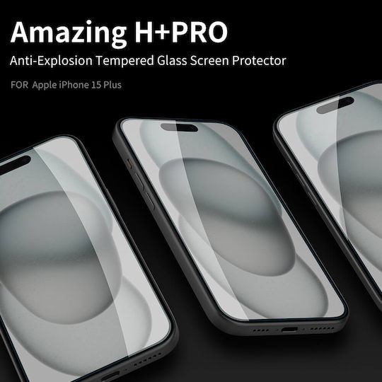 Nillkin H+ Pro 2.5D 0.2mm Tempered Glass (iPhone 15)