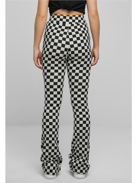 Damen Stoff Hose Geprüft Schwarz