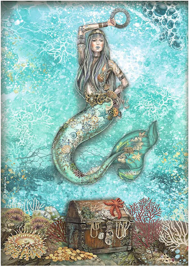 Stamperia A4 Hârtie de orez Decoupage