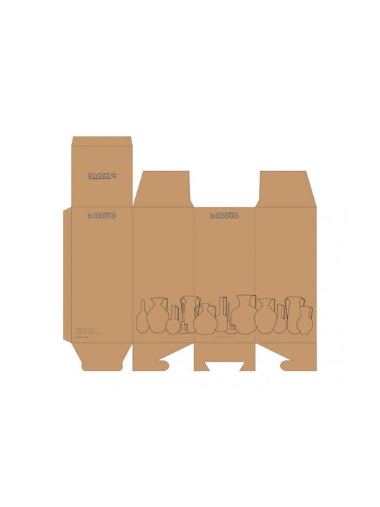 Bizzotto Διακοσμητικό Βάζο Γυάλινο Μαύρο Φ26.5xΥ42cm