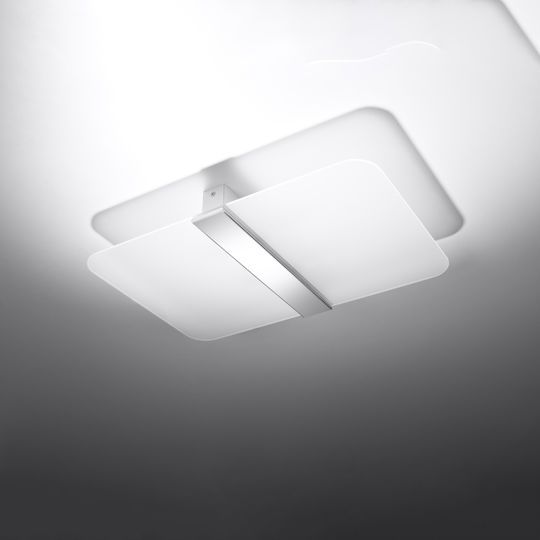 Sollux Azalia Deckenleuchte 45cm Silber mit Fassung G9
