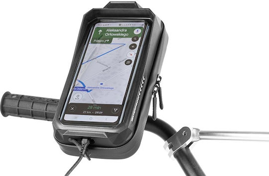 Moto Discovery X-style Phone Motorcycle Mount with Case for Steering Wheel