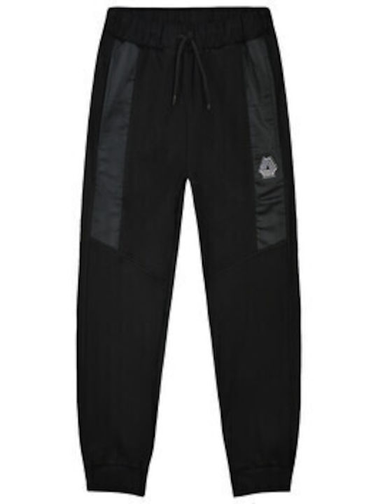 Energiers Copilăresc Pantalon de Trening Negru 1buc