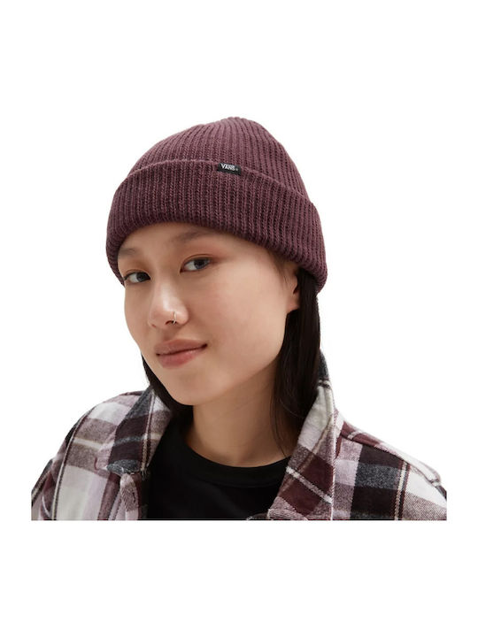 Core Basic Beanie Unisex Σκούφος Πλεκτός σε Μωβ χρώμα