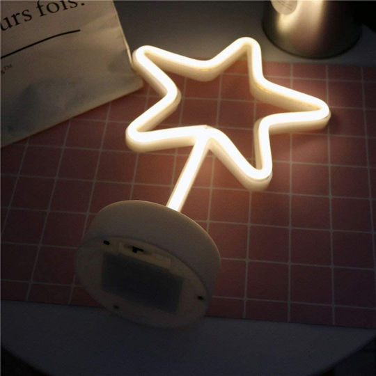 Dekorative Lampe Abbildung Weiß