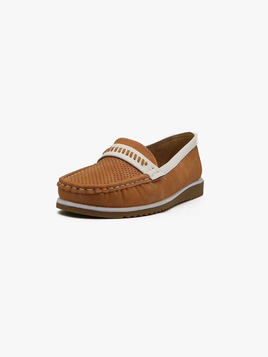 Joya Women's Moccasins in Brown Color