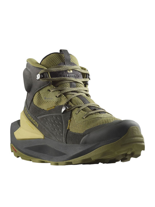 Salomon Elixir Men's Hiking Boots Waterproof with Gore-Tex Membrane Black