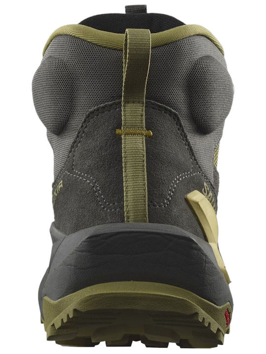Salomon Elixir Men's Hiking Boots Waterproof with Gore-Tex Membrane Black