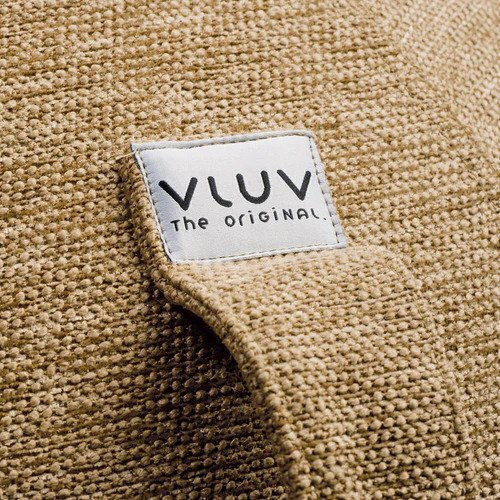 Vluv Sitzsäcke & Poufs Hocker Wasserdicht Macchiato 60x60x43,5cm
