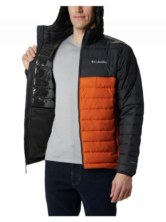 Powder Lite Winter Jacket Puffer Orange/Black