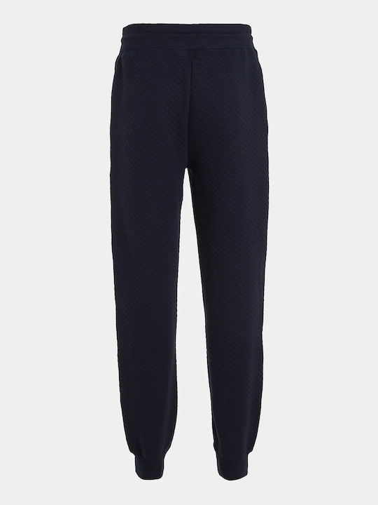 Tommy Hilfiger Men's Sweatpants with Rubber Blue