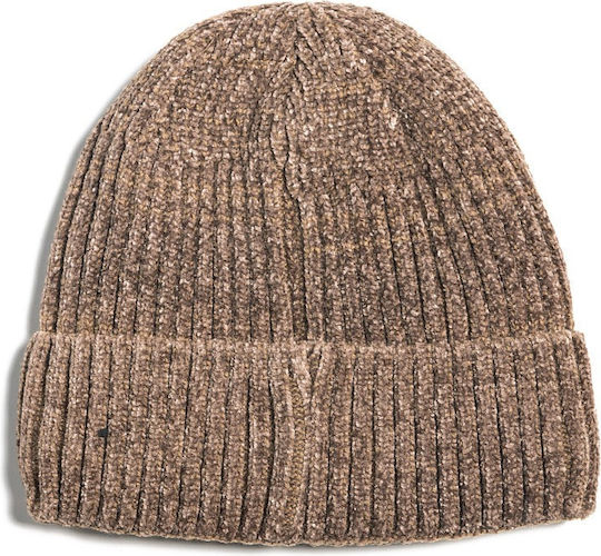 Ribbed Beanie Cap Khaki