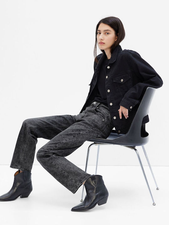 '90s Hoch tailliert Damenjeans in Lockerer Passform