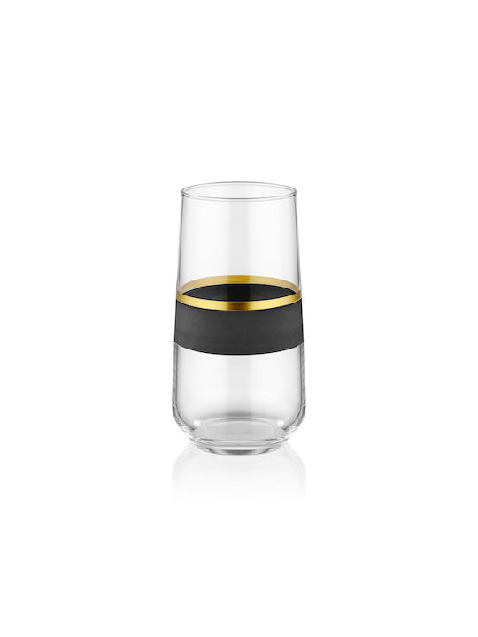 Glass Set 6pcs Black