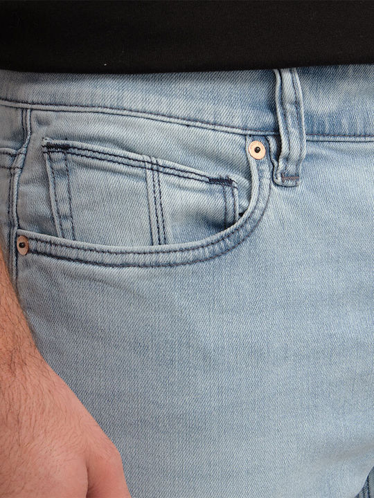 Men's Jeans Pants with Skinny Straight Fit Pink