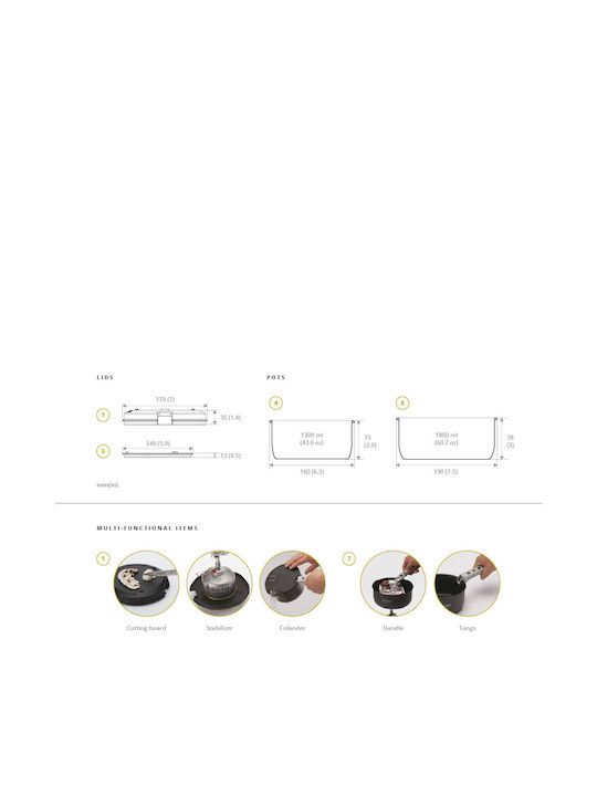 Soto Cookware Set From Aluminum With Non-stick Coating 3pcs