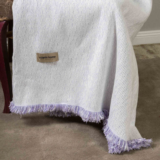 Aslanis Home Basic Series Ριχτάρι Διθέσιου Καναπέ 180x250εκ. Εκρού