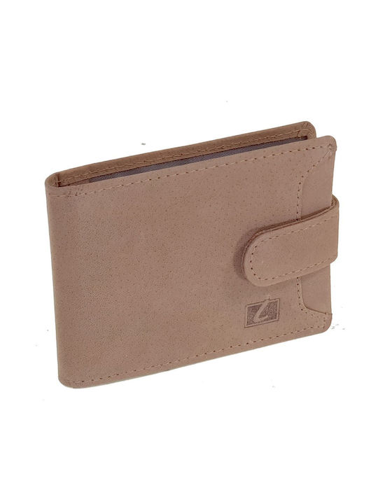 Lavor 1- Men's Leather Card Wallet Camel