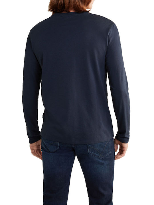 Joop! Men's Long Sleeve Blouse Navy Blue