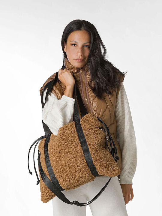 Deha Women's Bag Shopper Shoulder Brown