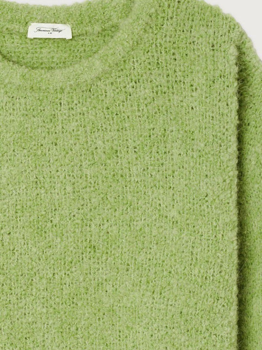 American Vintage Women's Long Sleeve Sweater Green