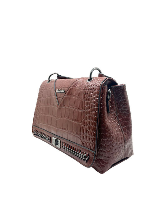 Privata Damen Tasche Hand Tabac Braun