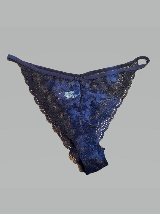 La Lolita Amsterdam Damen Slip mit Spitze Grün