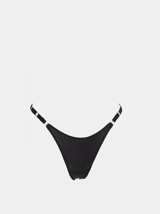 Γυναικείο String Μαύρο