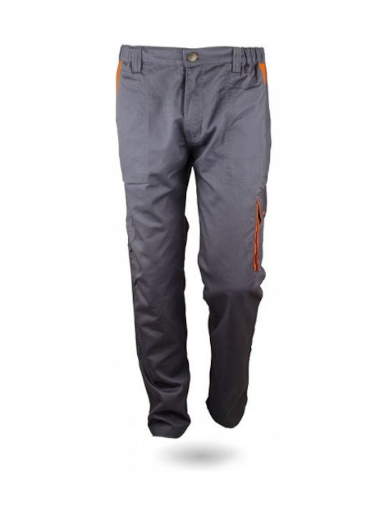 Galaxy Safety Solutions GLX Work Trousers Gray made of Cotton 100% Cotton 265 gr/m2
