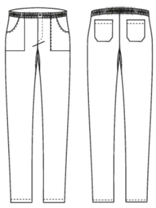 Giblor's Pantaloni De Lucru Gri Giblor's Pantaloni De Lucru Gri