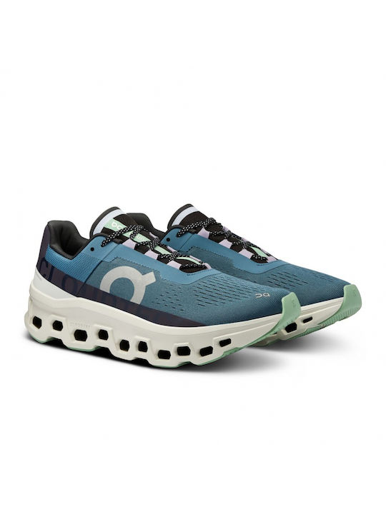 On Cloudmonster Sport Shoes Running Blue