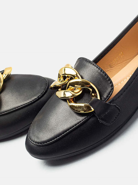 InShoes Damen Loafers in Gold Farbe