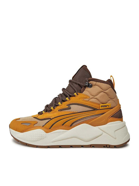 RS-X Hi Chunky Boots Beige