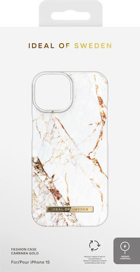 iDeal Of Sweden Ideal Sweden Back Cover Metalic Auriu (iPhone 15)