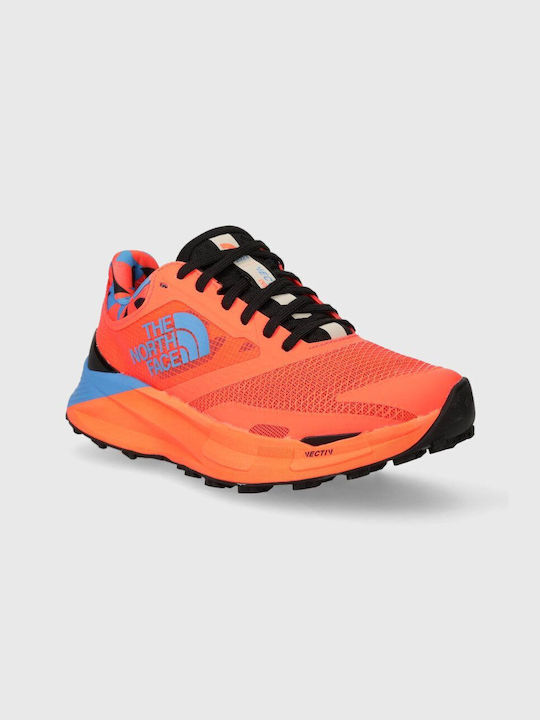 The North Face Vectiv Enduris Sport Shoes Trail Running Orange