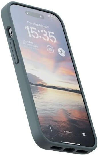 Njord Задна корица Текстил 2мм Сив (iPhone 15 Pro)