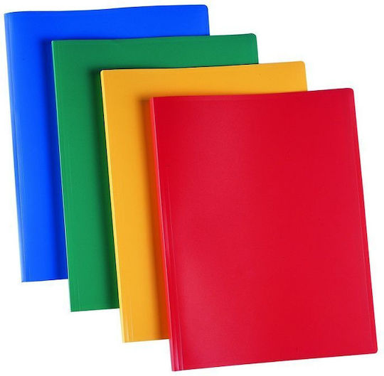 Logigraf Clipboard Flexible with 10 plastic sleeves Slides for Paper A4 Transparent 1pcs