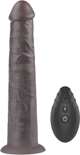 Lovetoy Realistisch Vibrator mit Fernbedienung 25cm Braun