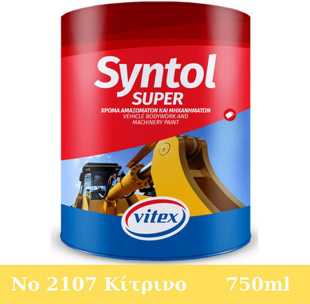 Vitex Varnish Colour Anti-Corrossion Solvent Super Syntol 0.75lt 2107 Yellow