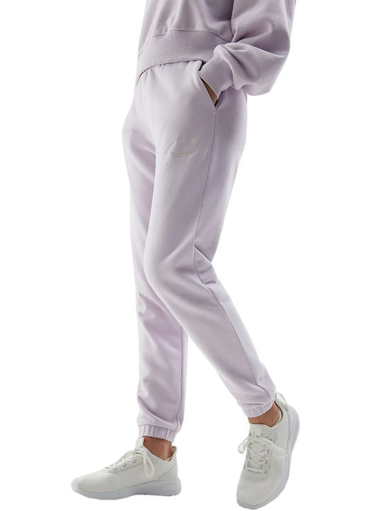 4F Damen-Sweatpants Lila