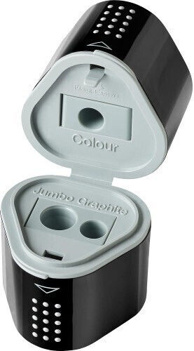 Faber-Castell 2001 Creion HB cu Radieră Negru