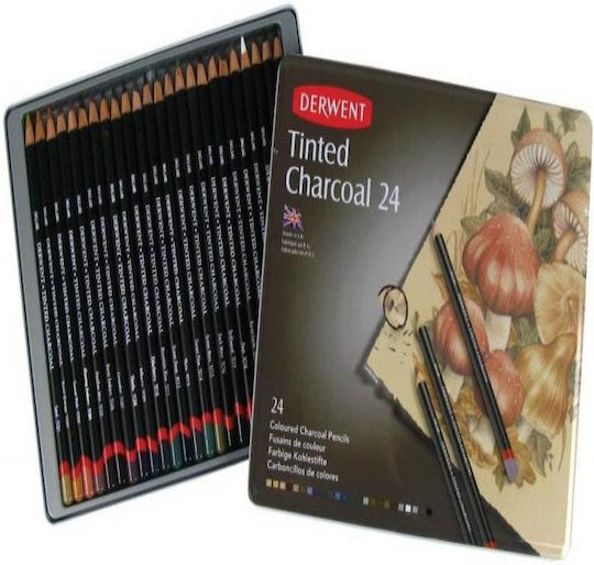 Derwent Set von 12 Bleistiften Schwarz