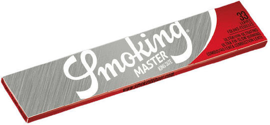 Smoking Master Silver Χαρτάκια Στριφτού Τσιγάρου King Size 33 φύλλα 50τμχ