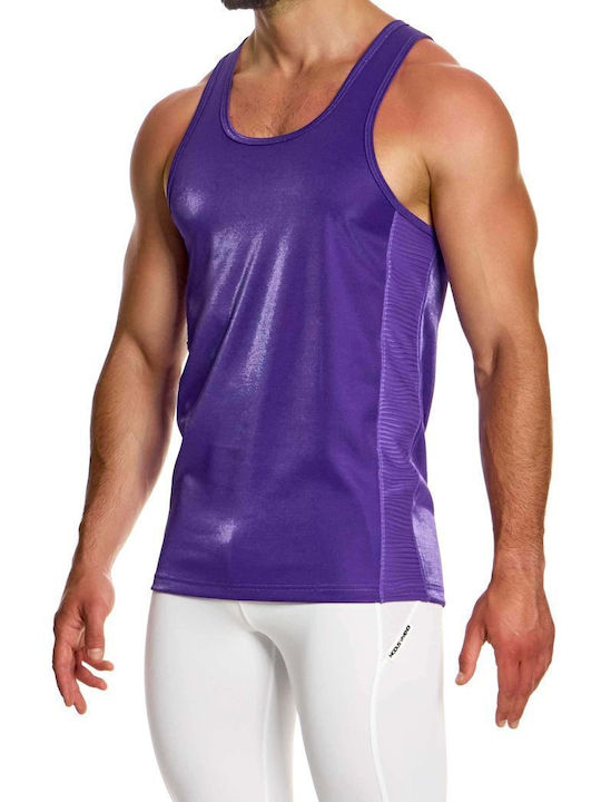 Modus Vivendi Men's Sleeveless Blouse Purple