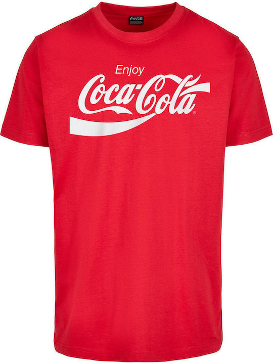 Merchcode Coca Cola T-shirt Βαμβακερό
