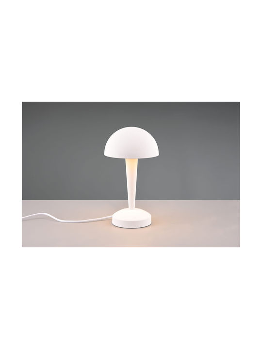 Trio Lighting Metal Table Lamp for Socket E14 with White Base