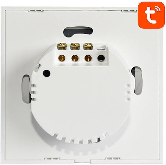 NEO Waterproof Recessed Wall Switch Wi-Fi Double Without Frame Pink