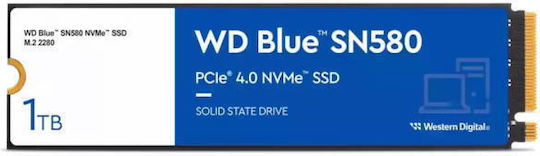 Western Digital Blue SN570 SSD 1TB M.2 NVMe PCI Express 3.0 WDS100T3B0C